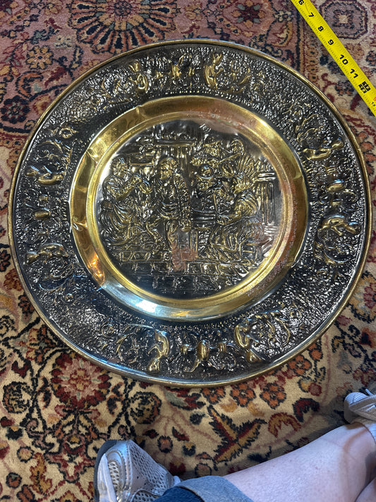 Mid Century Peasant Charger