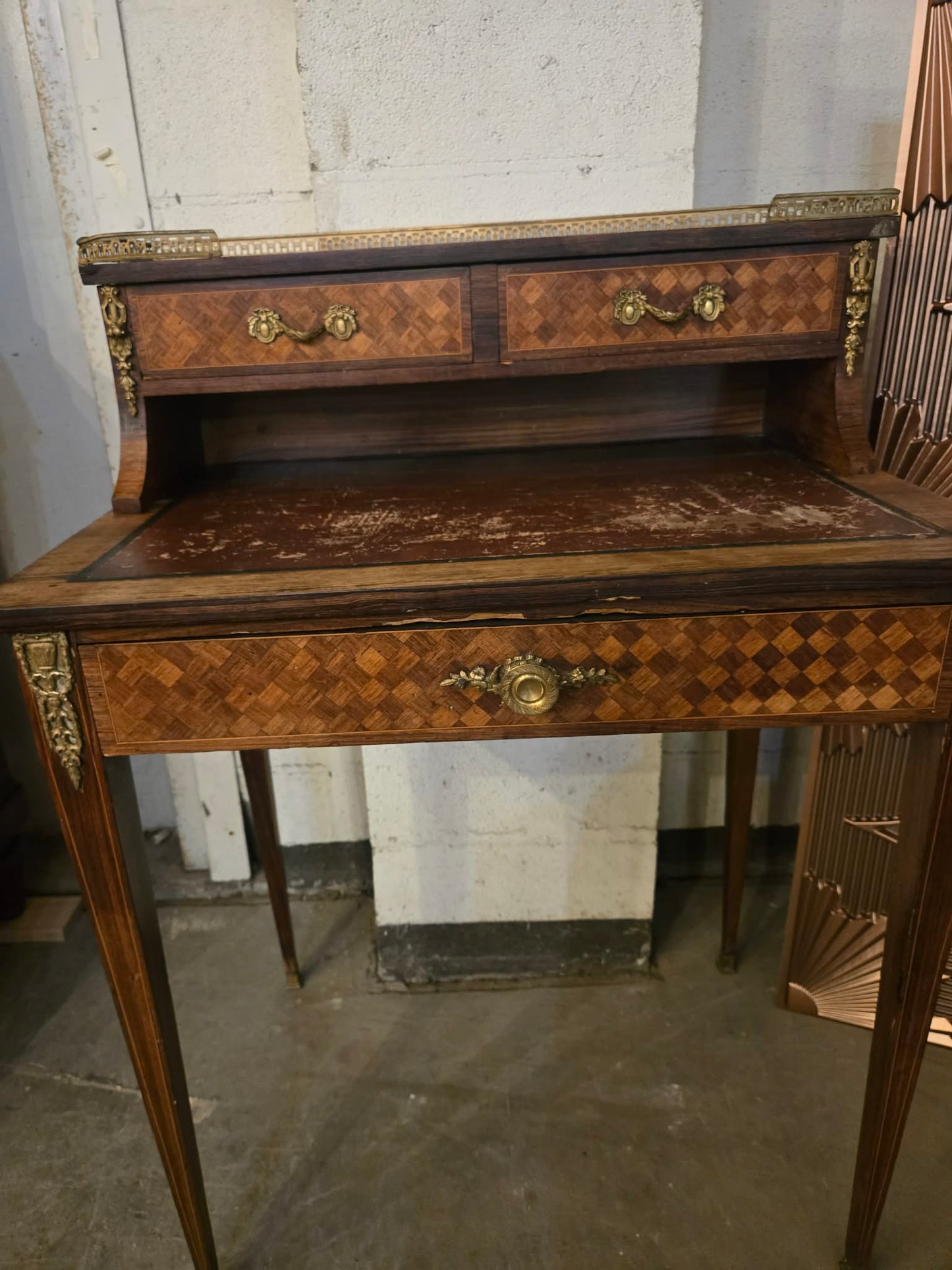 Circa 1900 French Louis XVI Style Ladies Writing Desk