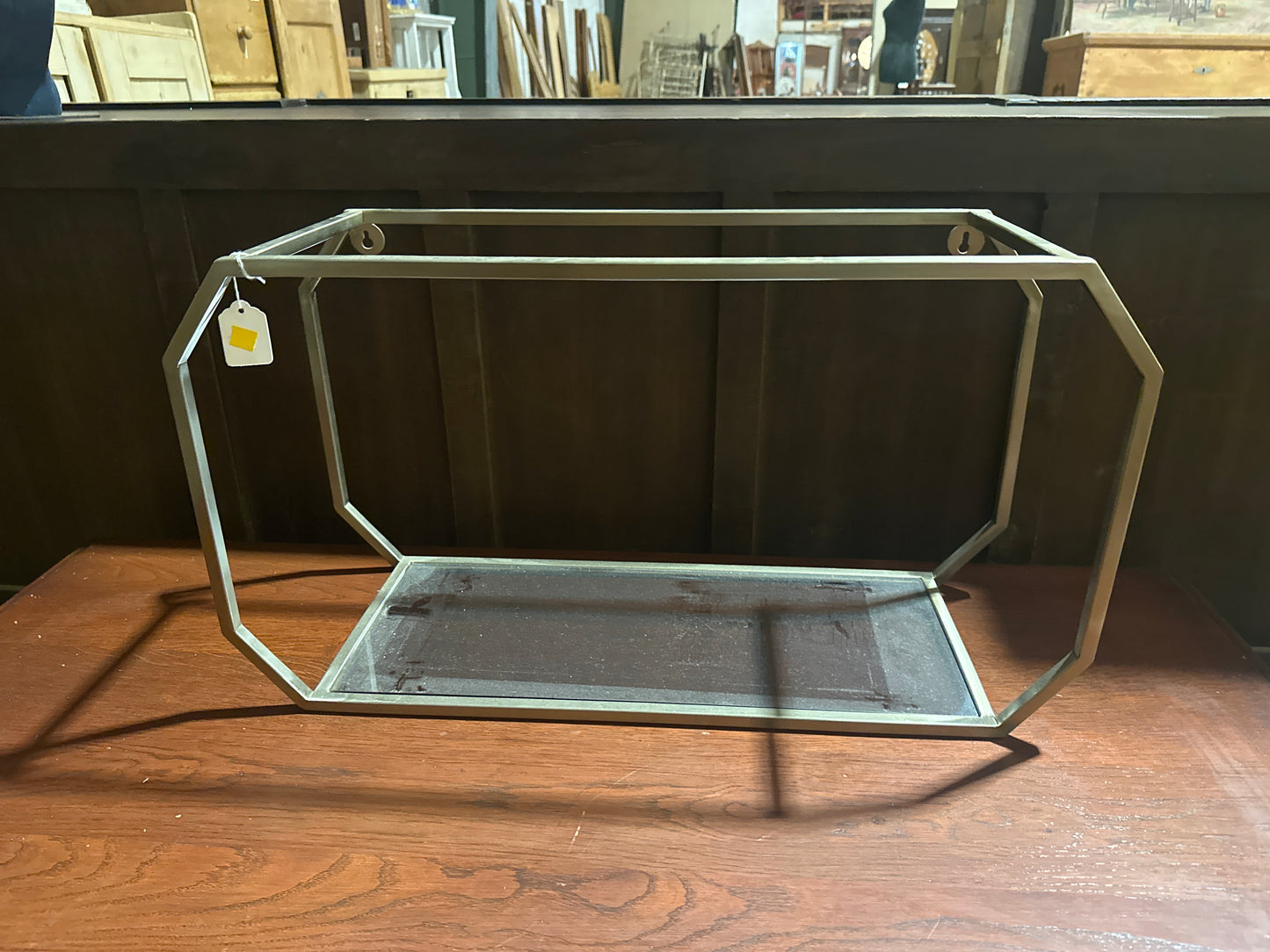Hollywood Regency Style Wall Shelf