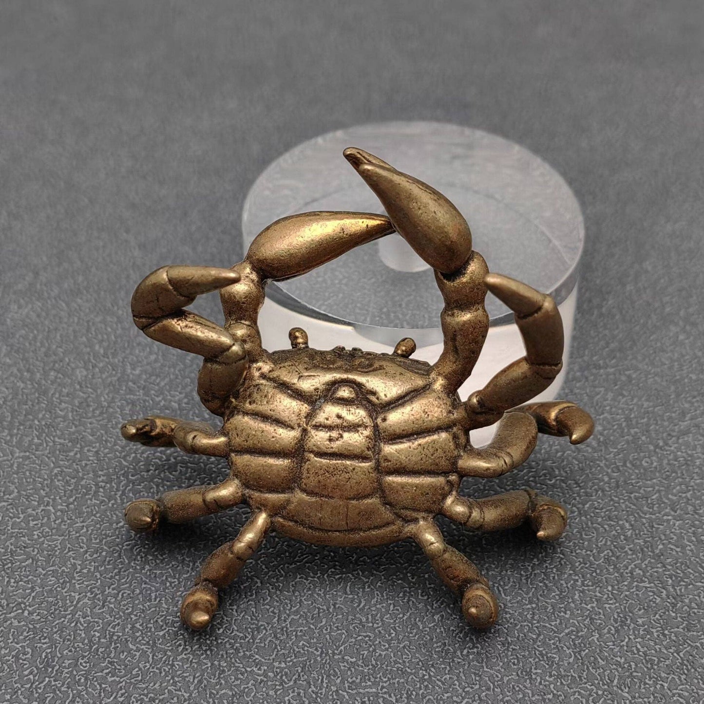 Brass Crab Desktop Ornaments Decoration