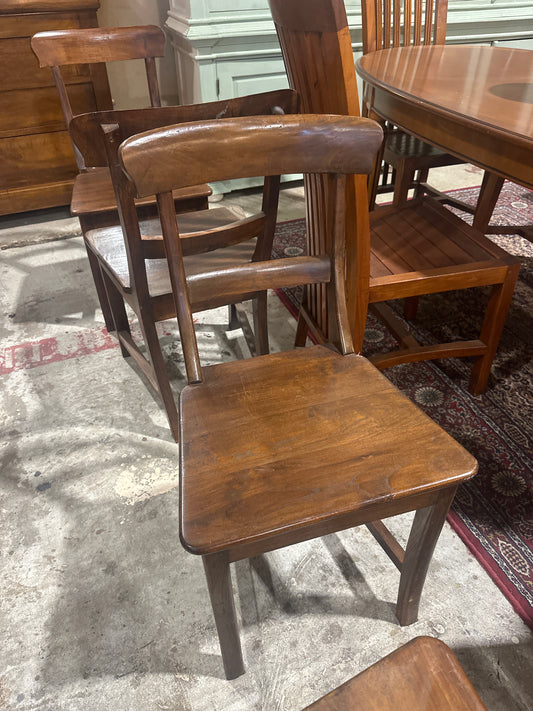 Set of 6 Teak Dining Chairs from Holland