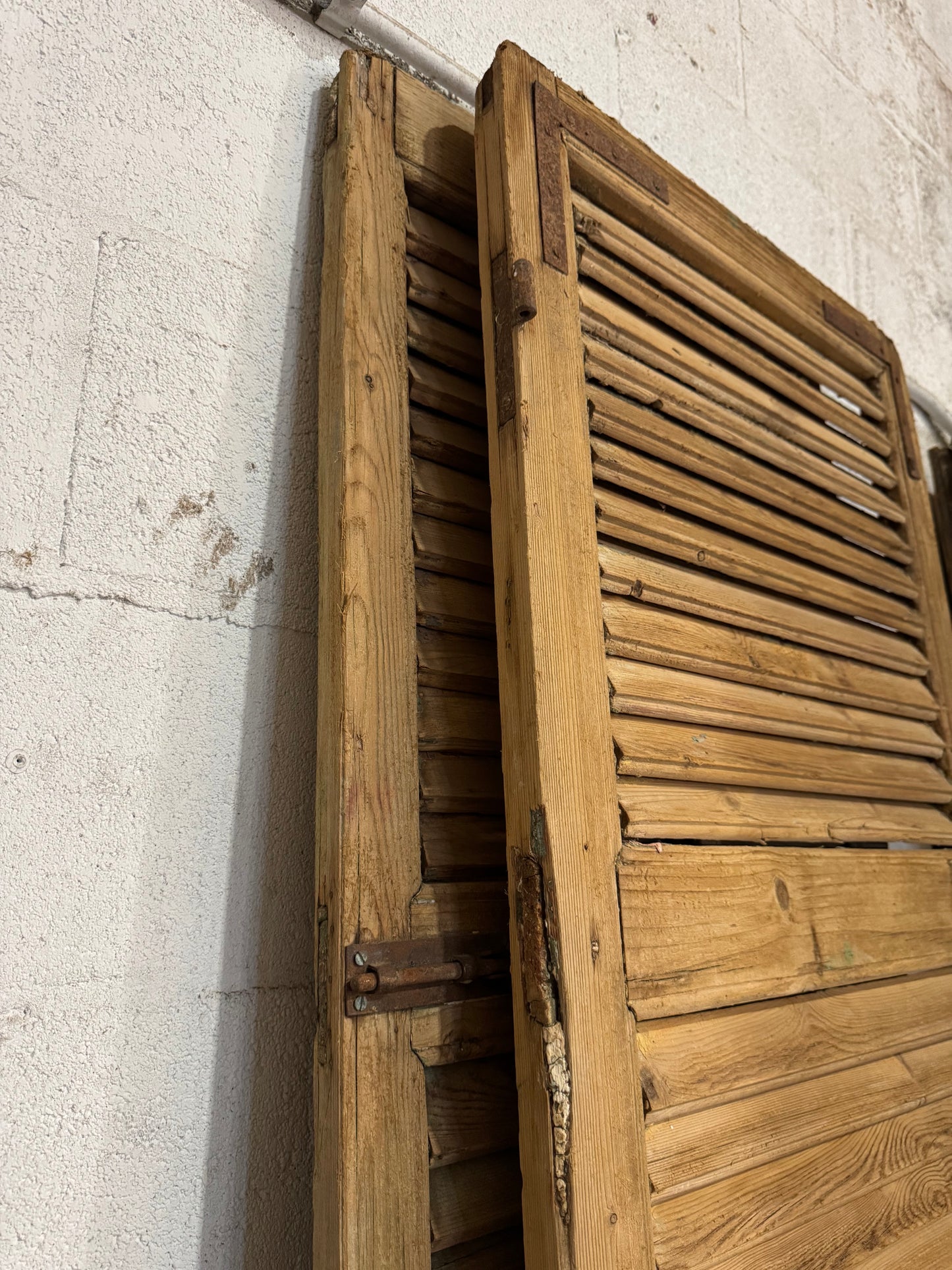 Antique Wood Shutter Doors