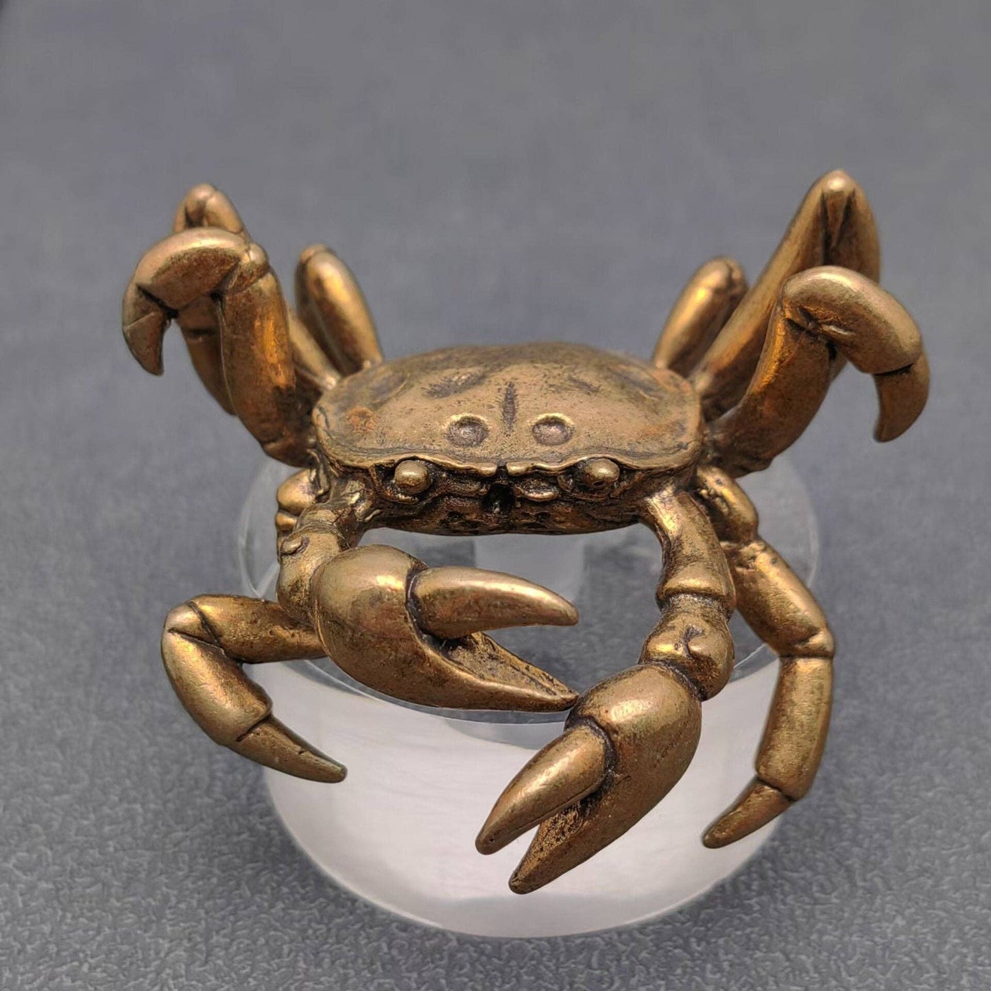 Brass Crab Desktop Ornaments Decoration