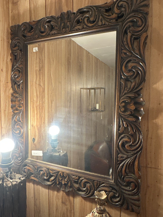 Carved Mirror German