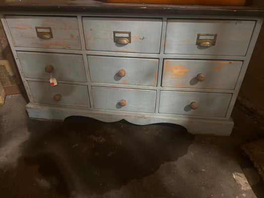Antique workshop cabinet