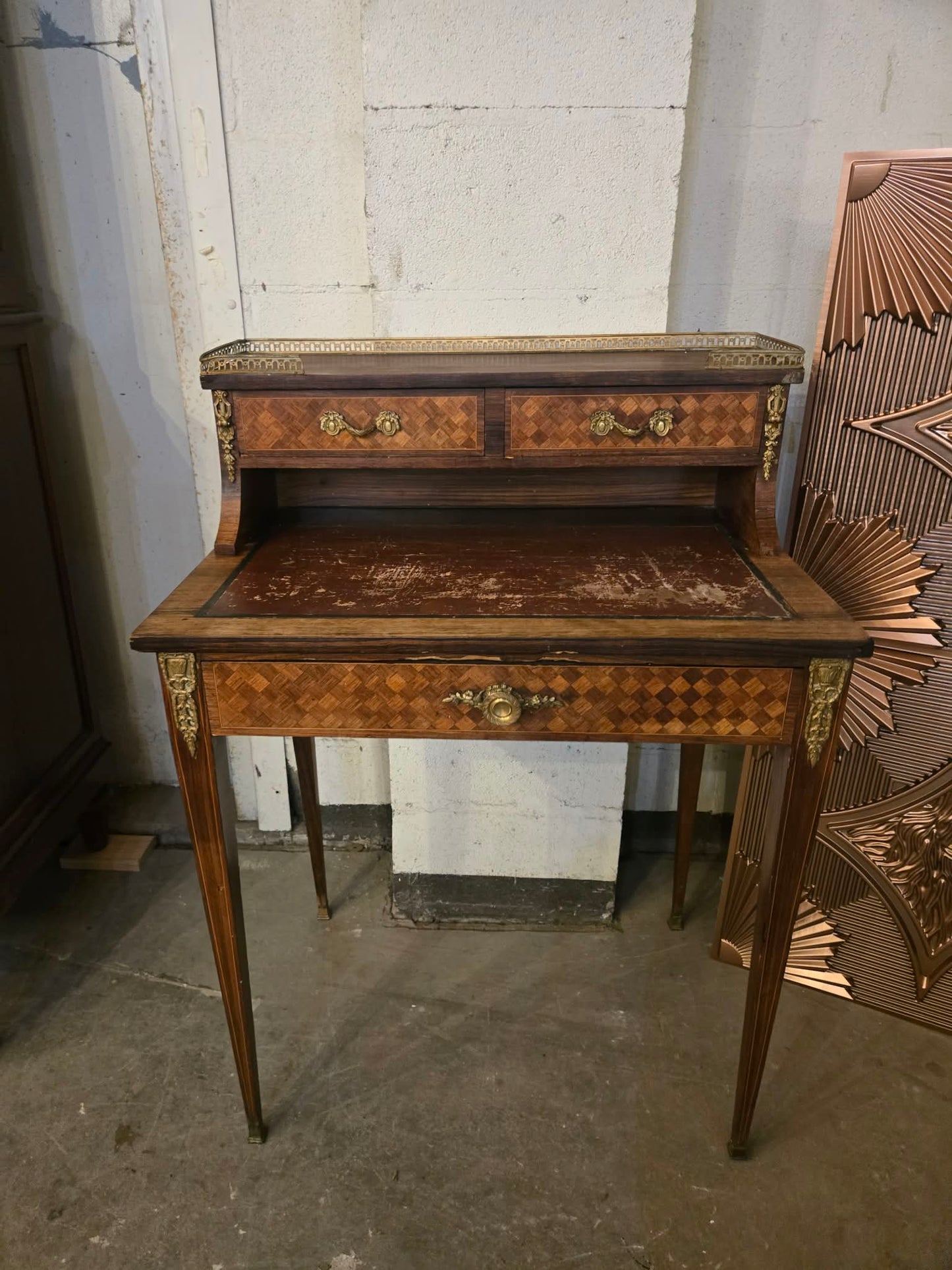 Circa 1900 French Louis XVI Style Ladies Writing Desk
