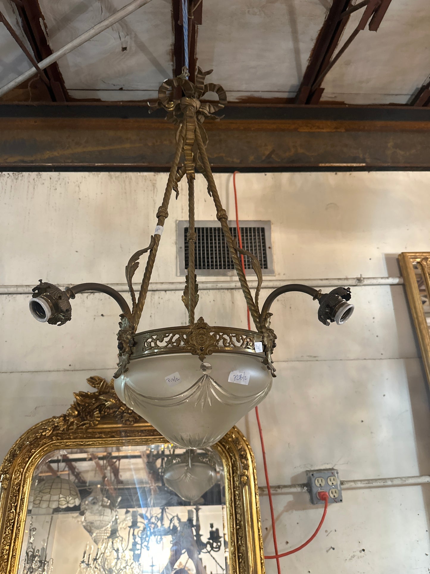 French Neoclassical Revival Chandelier