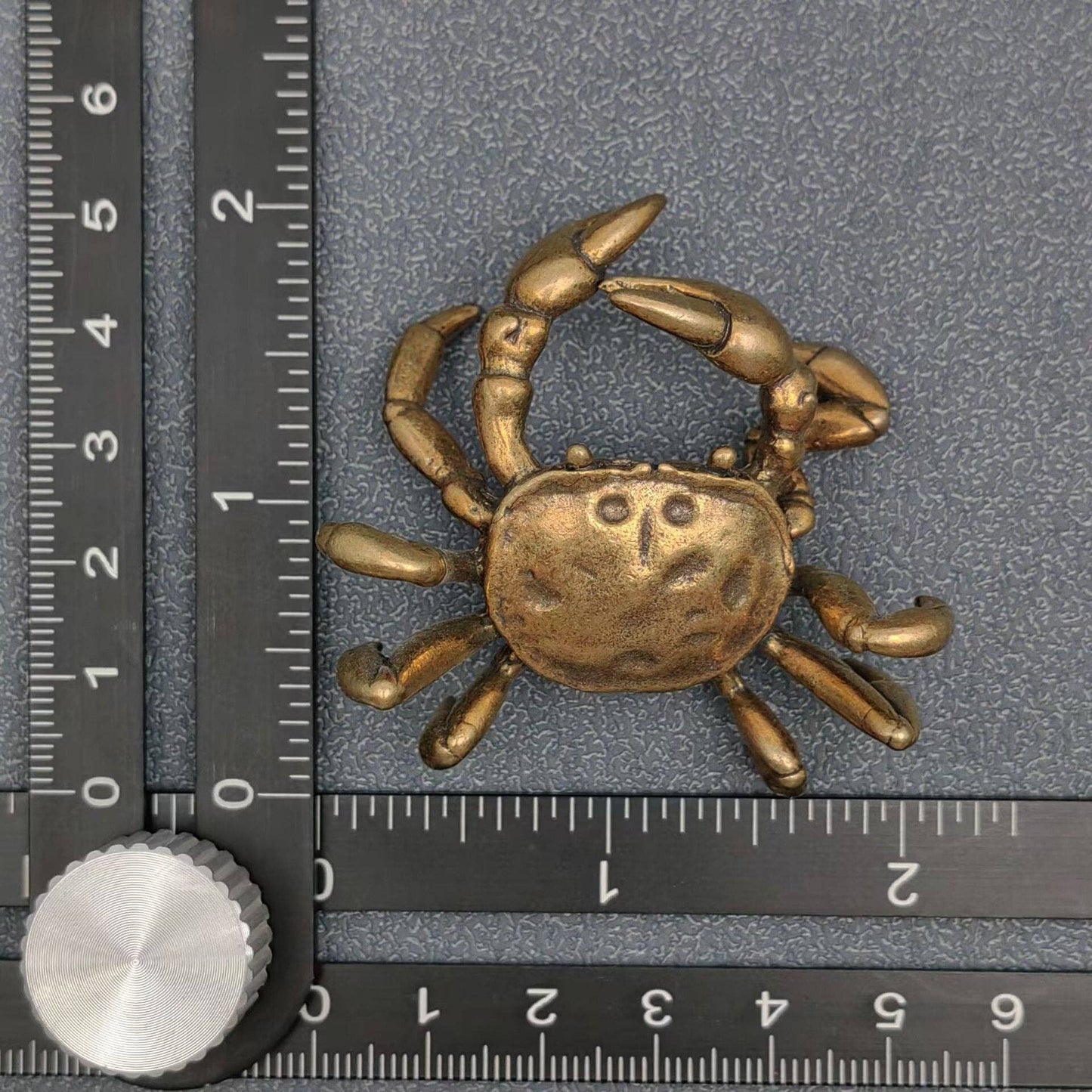 Brass Crab Desktop Ornaments Decoration