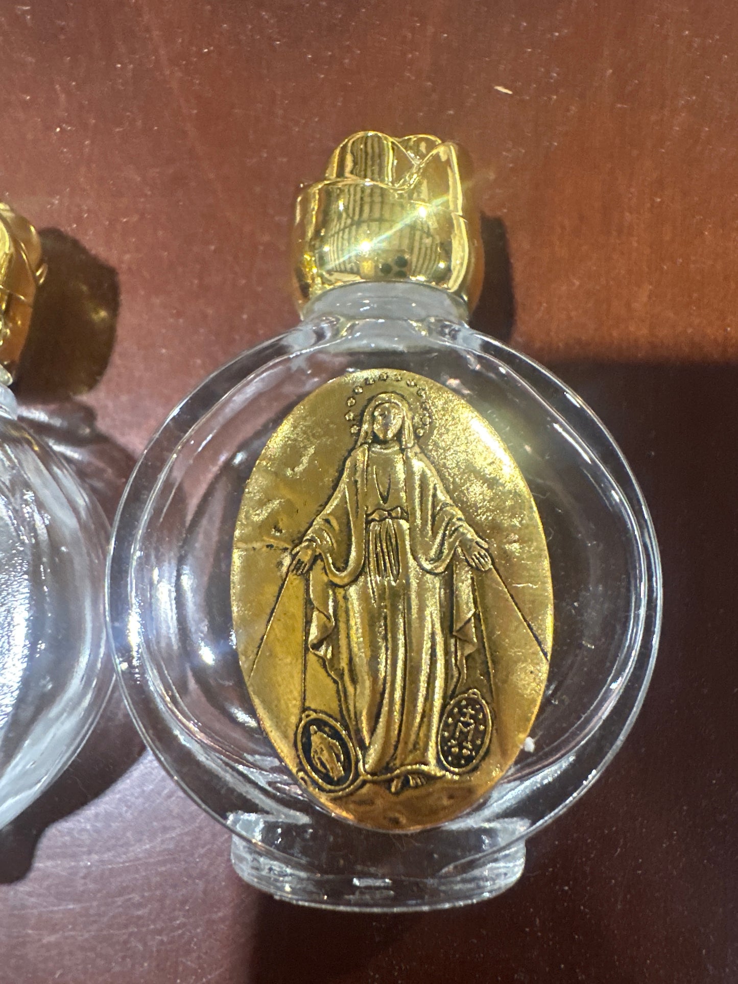 Our Lady Of Grace Holy Water Bottle
