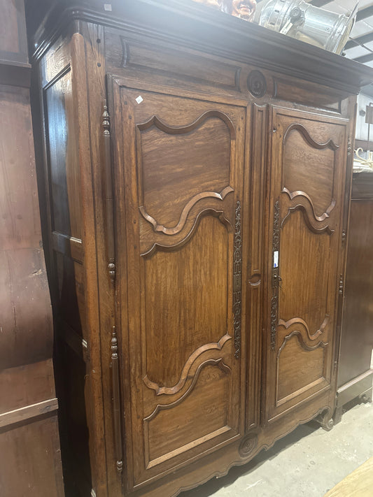 French Oak Armoire