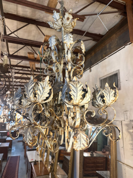 Antique Rococco style chandelier