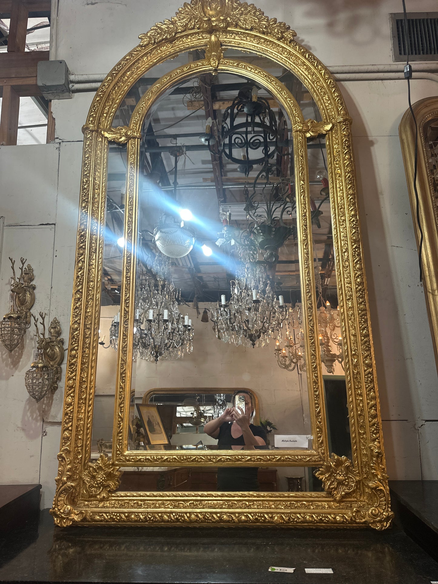 The Arched Pharoah Mirror