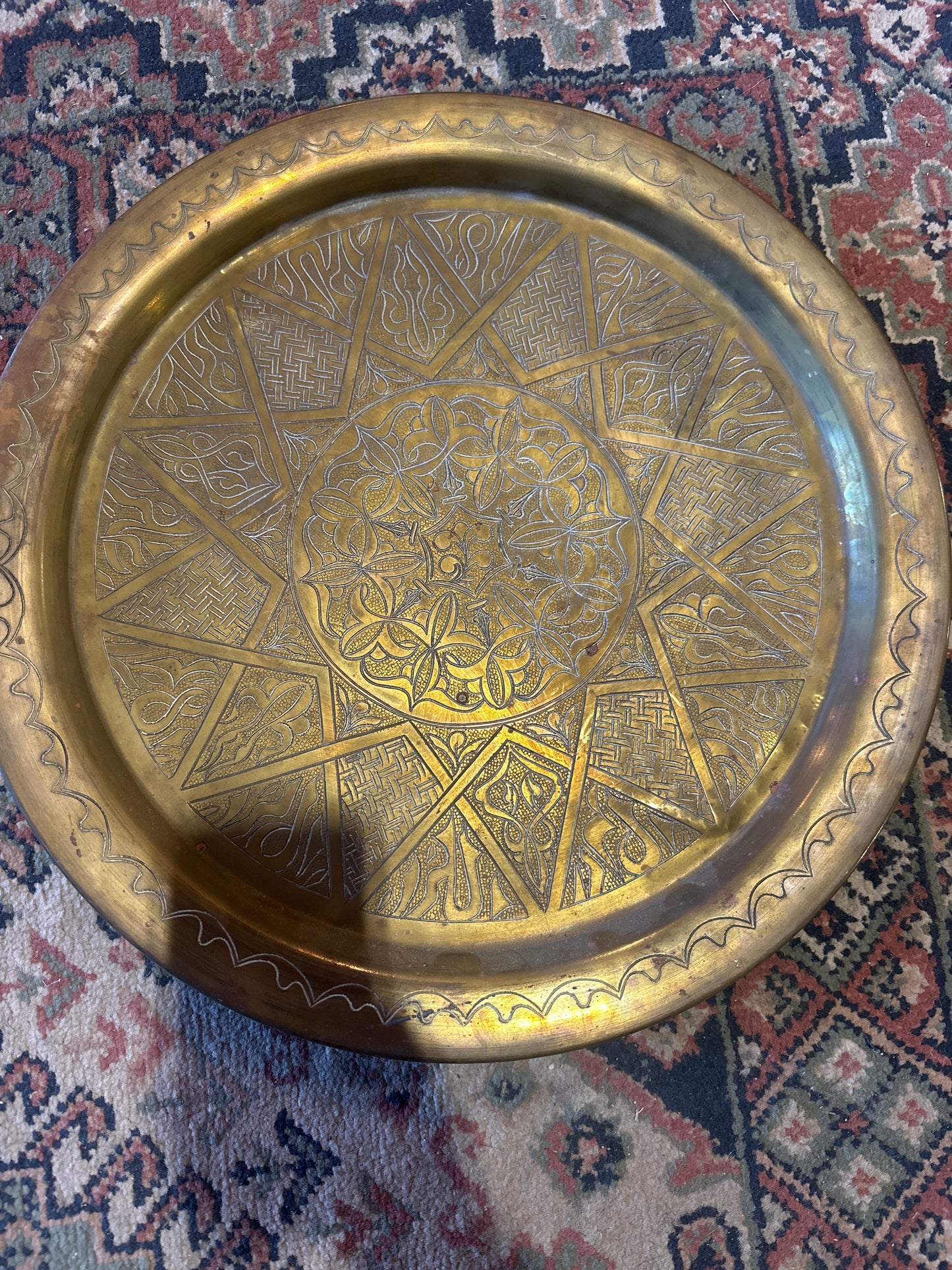 Vintage Middle Eastern Tea tray