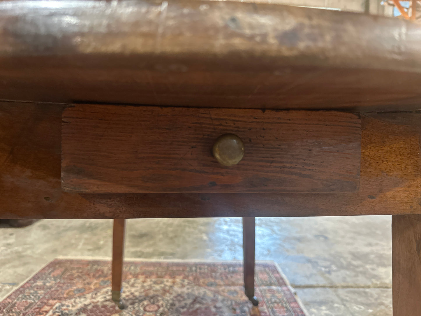 Mid 1800s American Drop Leaf Table