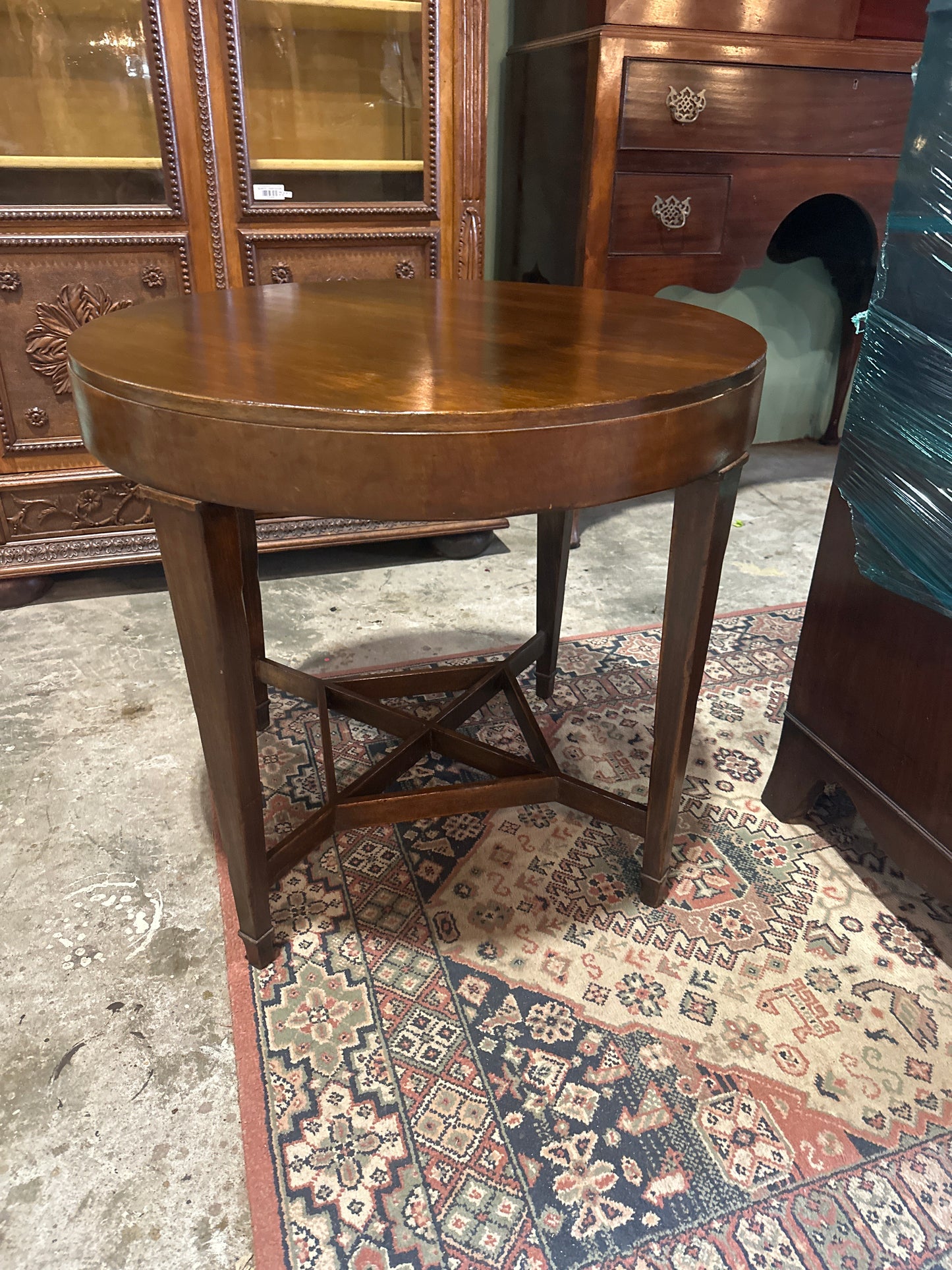 Mid Century Milling Road Center Table