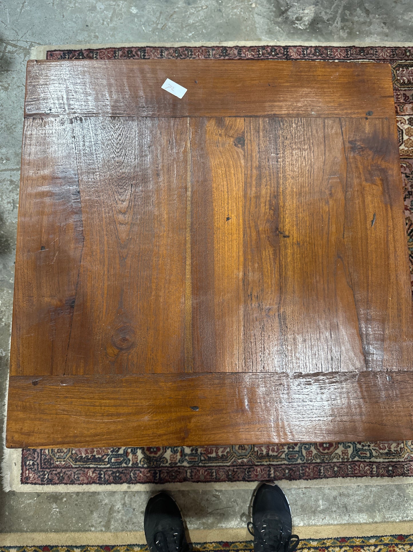 1920s oak side table