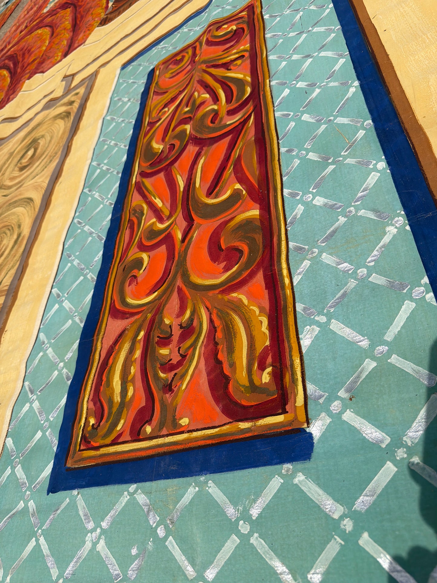 Krewe of Moorish Harem Parade Backdrop Pair