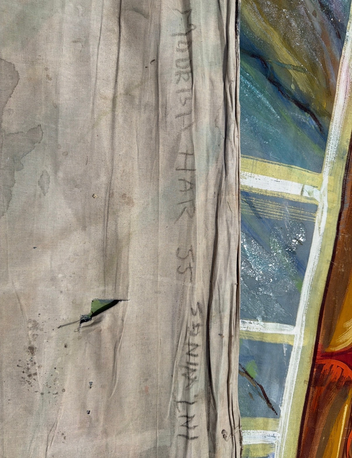 Krewe of Moorish Harem Parade Backdrop Pair