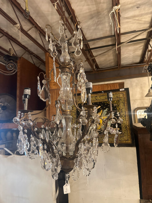Louis XVI 19th Antique Chandelier