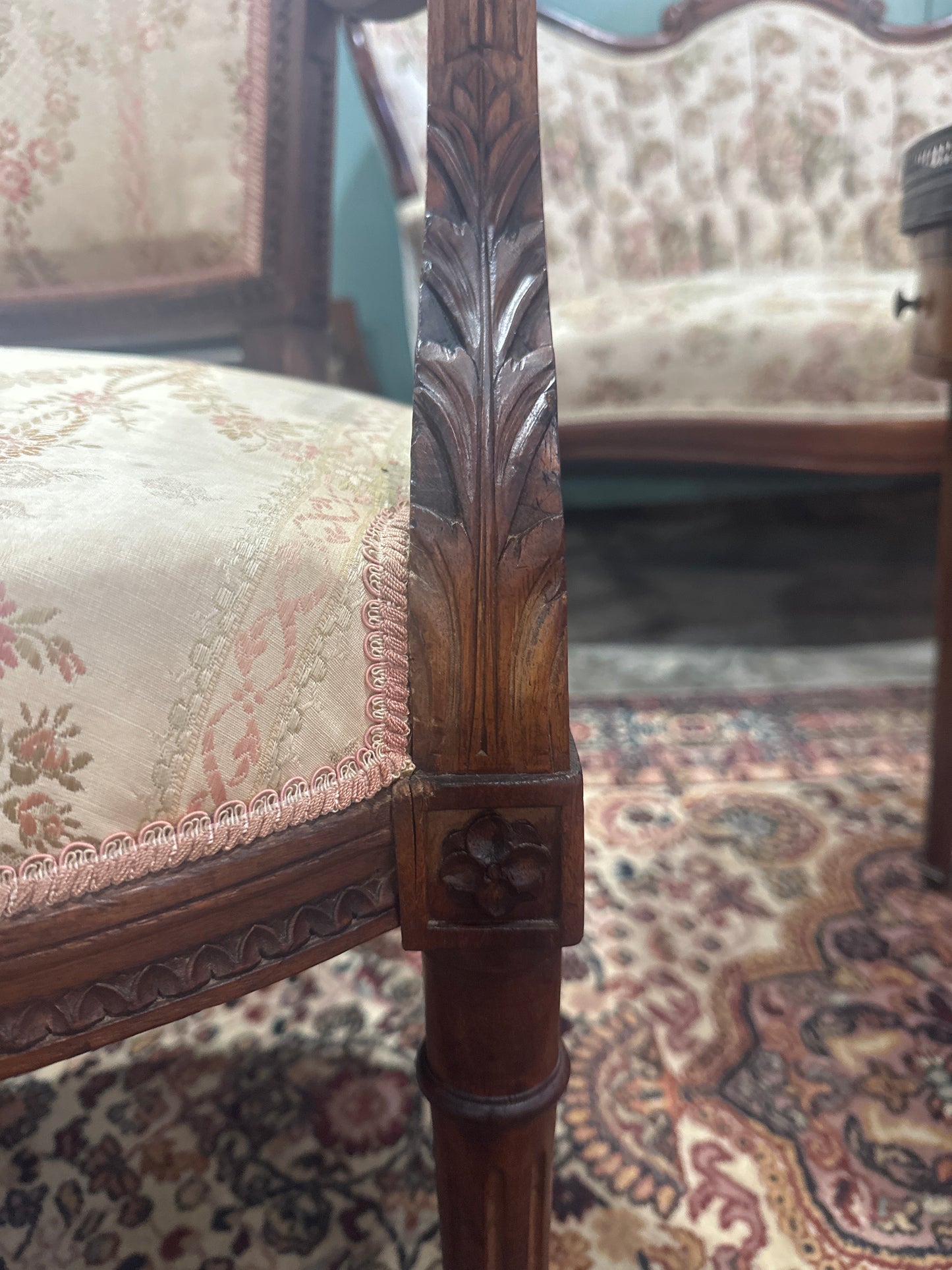 Victorian Walnut Arm Chair
