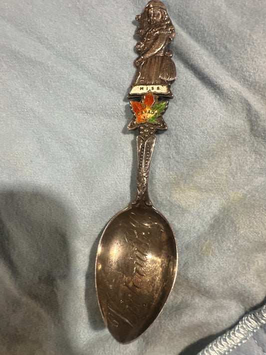 Miss Canada 800 silver Spoon