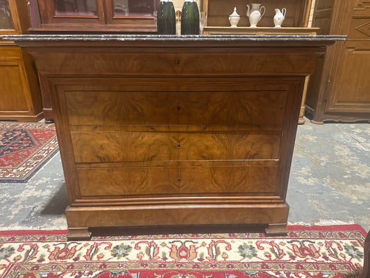 Late 1900s Burlwood inlay octagon side table