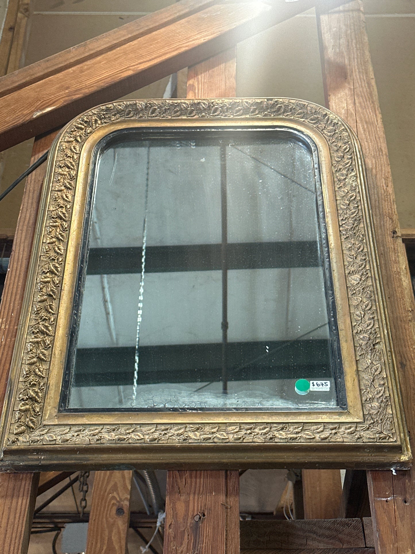 Antique mirror