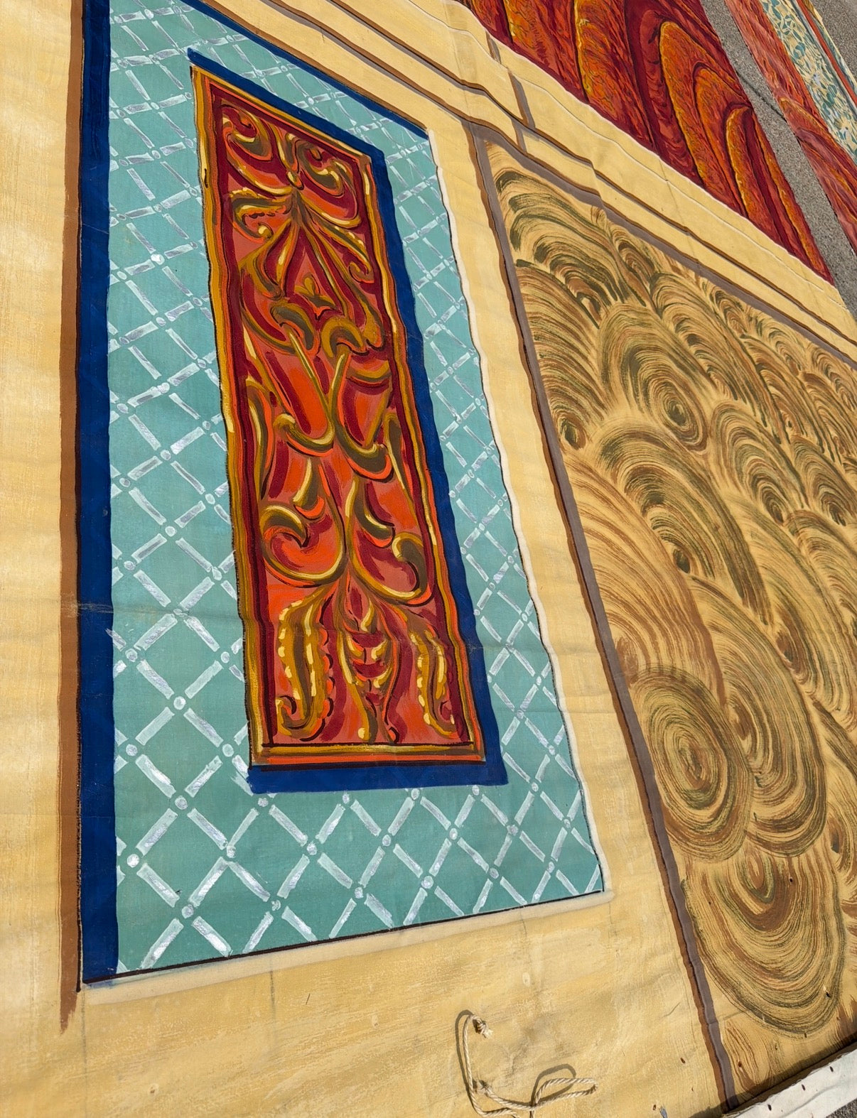 Krewe of Moorish Harem Parade Backdrop Pair
