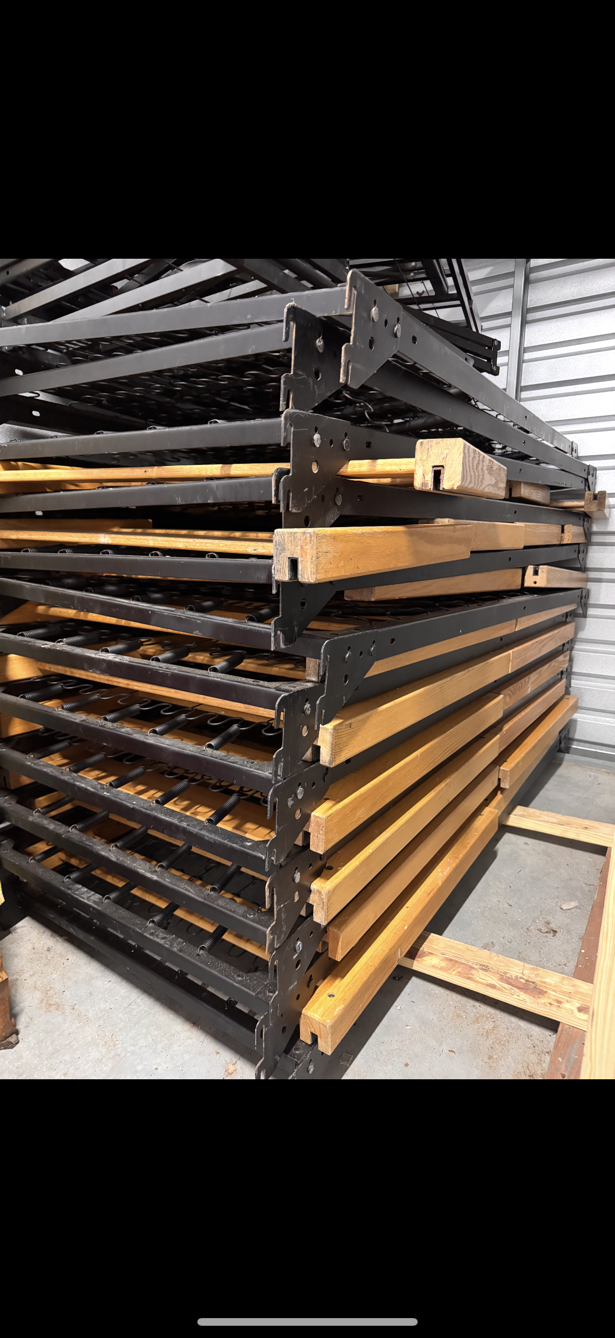 Bunk beds for a camp