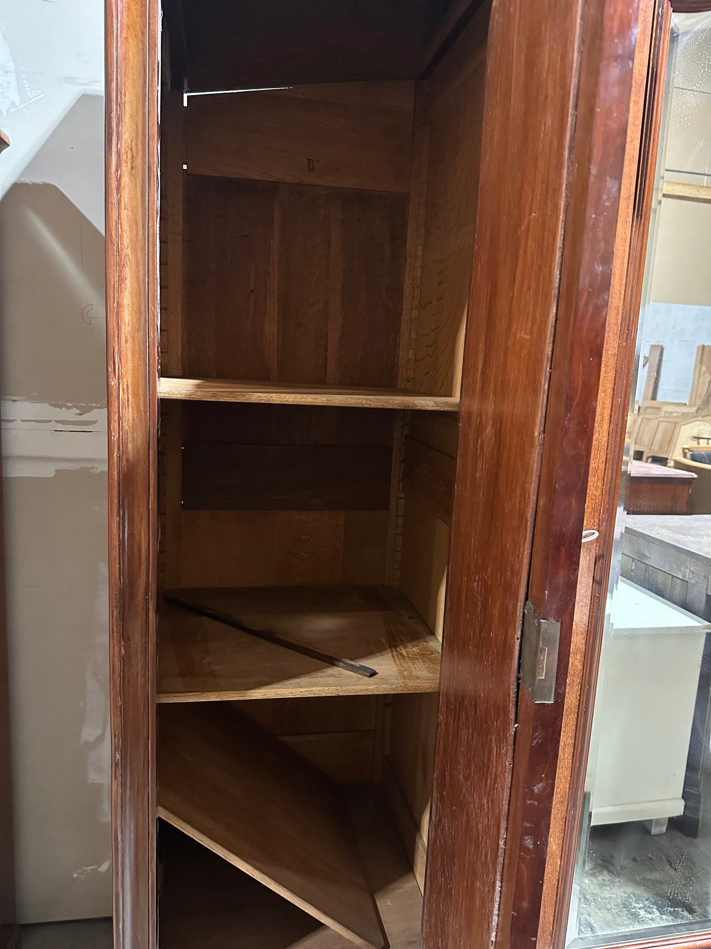 Late 19th century LXV 3 mirrored armoire