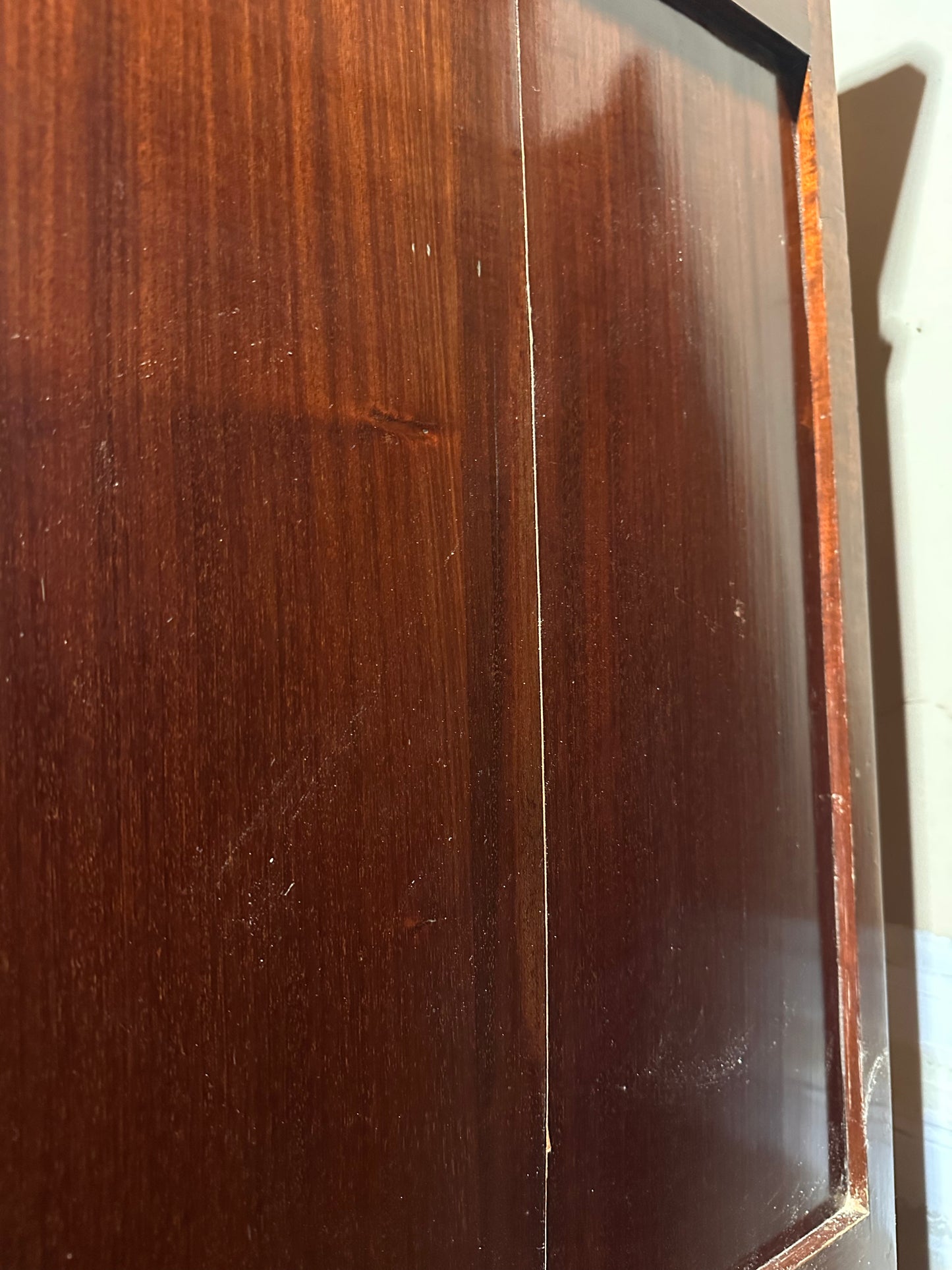 Late 19th century LXV 3 mirrored armoire