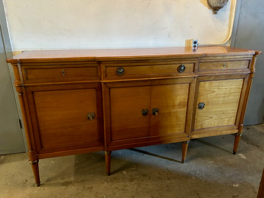 1880s French LXVI Cherry wood Sideboard