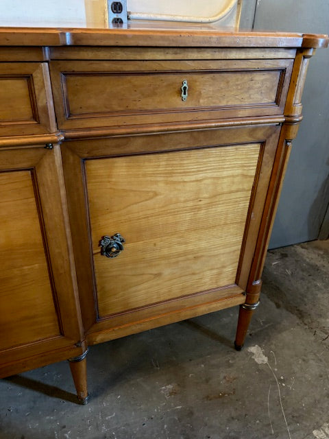 1880s French LXVI Cherry wood Sideboard