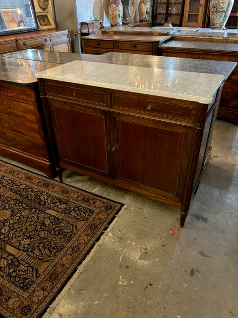 1880s French LXVI Sideboard with Marble