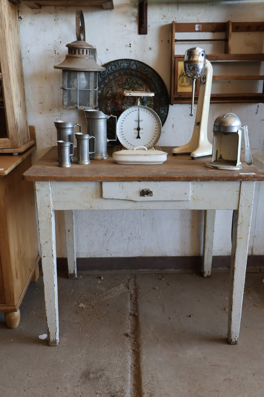 Pine Top Painted Desk