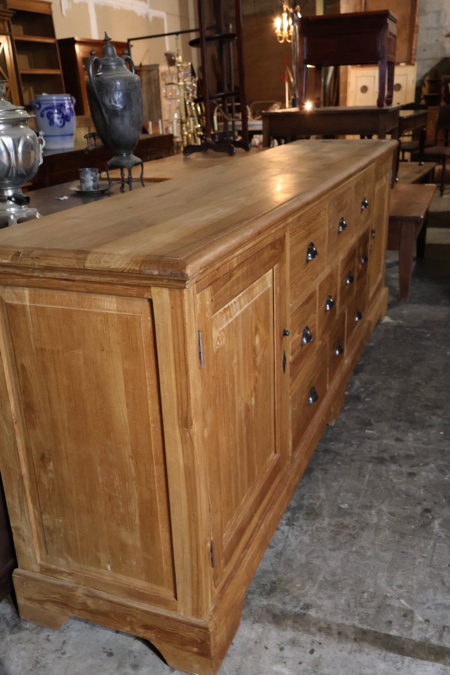 10 Drawer Teak Sideboard