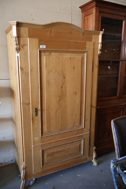 German 1880's Pine Armoire