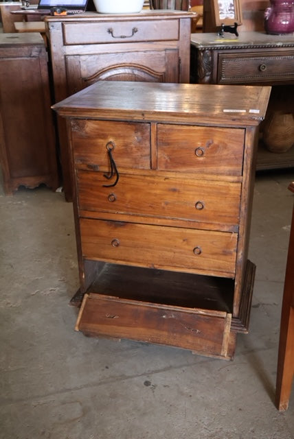 Small Teak Commode