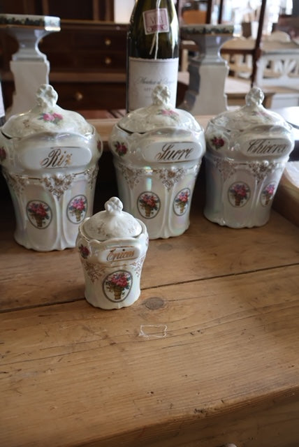 Porcelain Kitchen Container Set