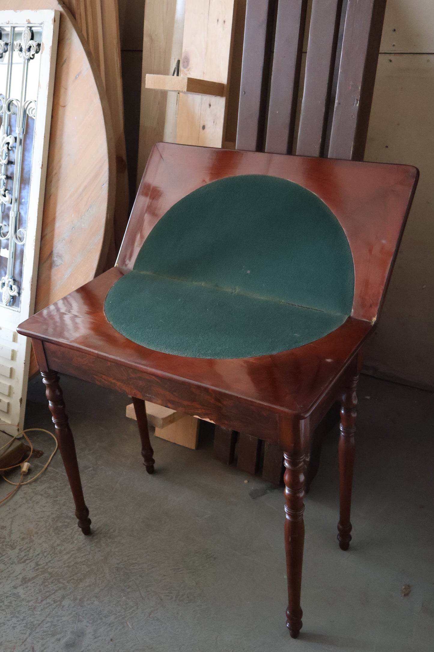 Mahogany Gaming Table