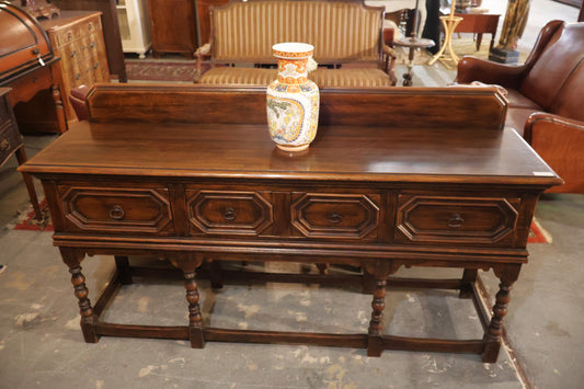 1880 England Oak Console