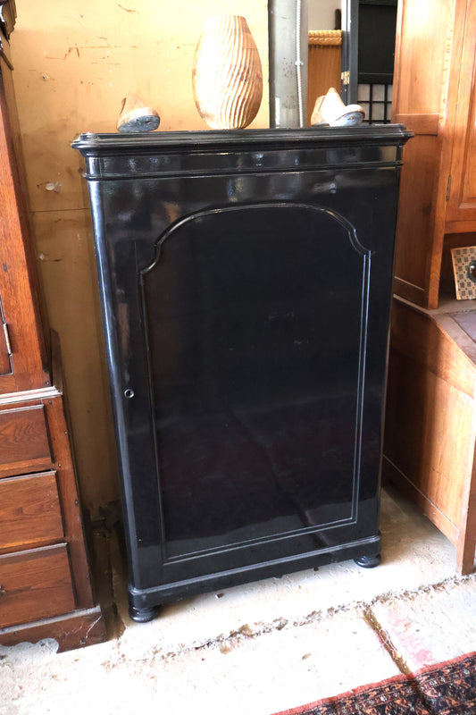 Black Painted Armoire