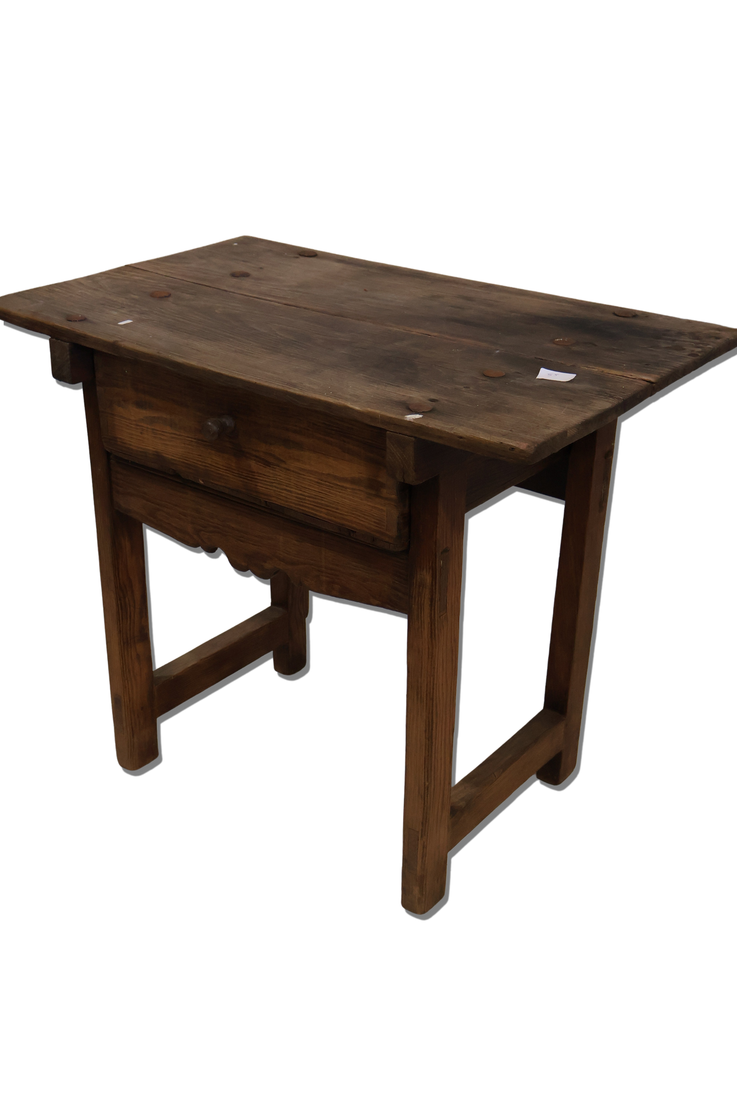 1920s Spanish Oak Side Table