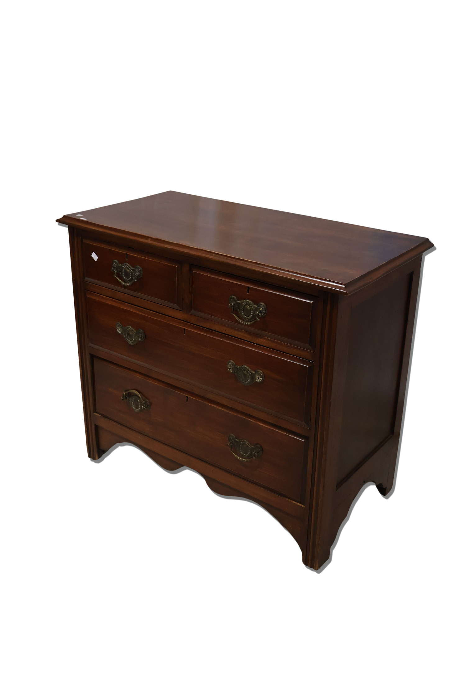 1860s English Mahogany Commode