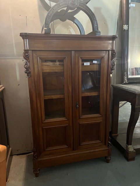 Small Mahogany Display cabinet