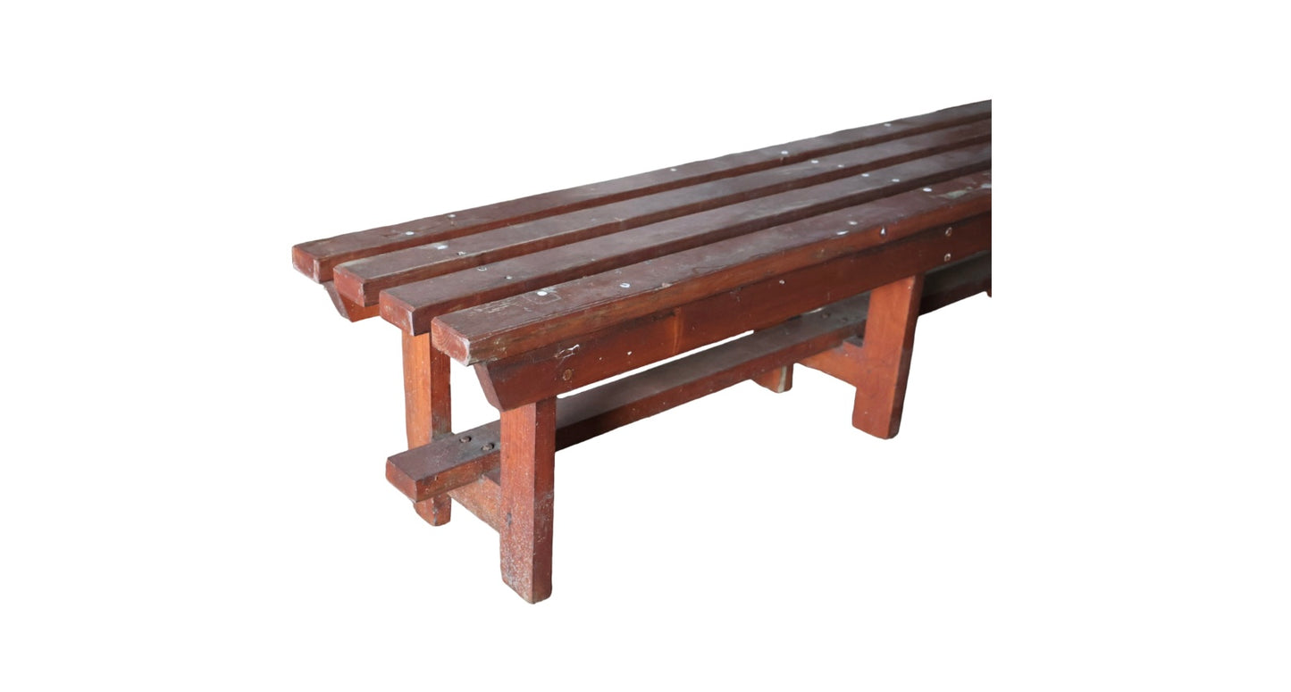 PITCH PINE  BENCH 1900 HOLLAND