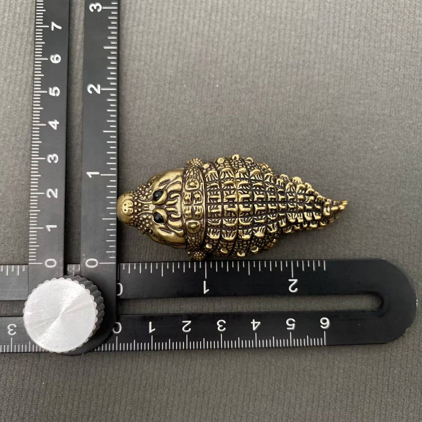 Brass Crocodile Crafts Desktop Ornaments Decoration