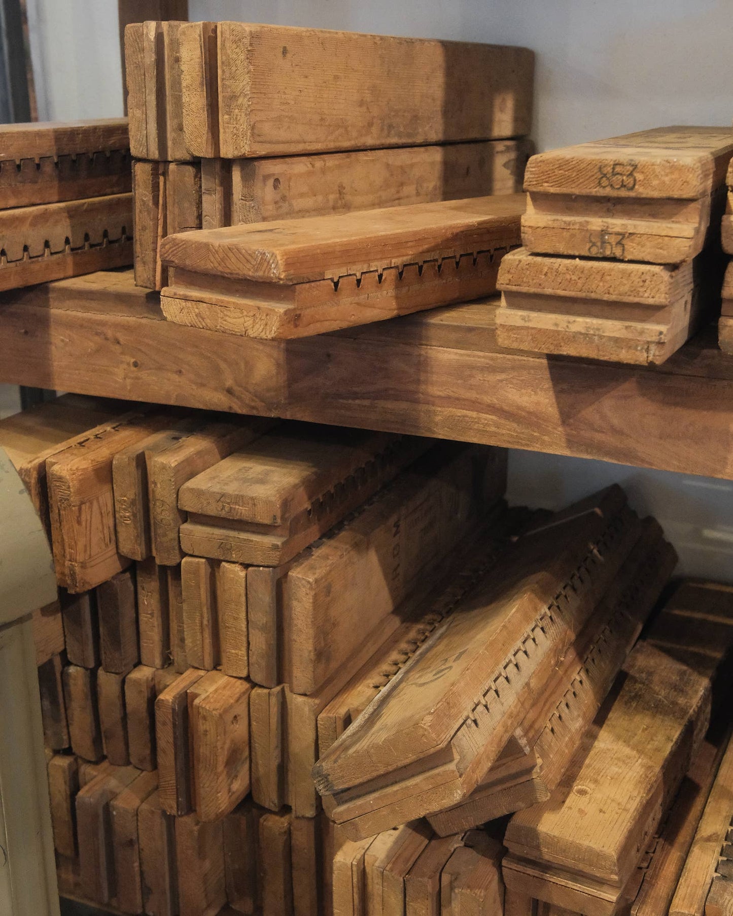 Vintage Wooden Cigar Mold from Argentina