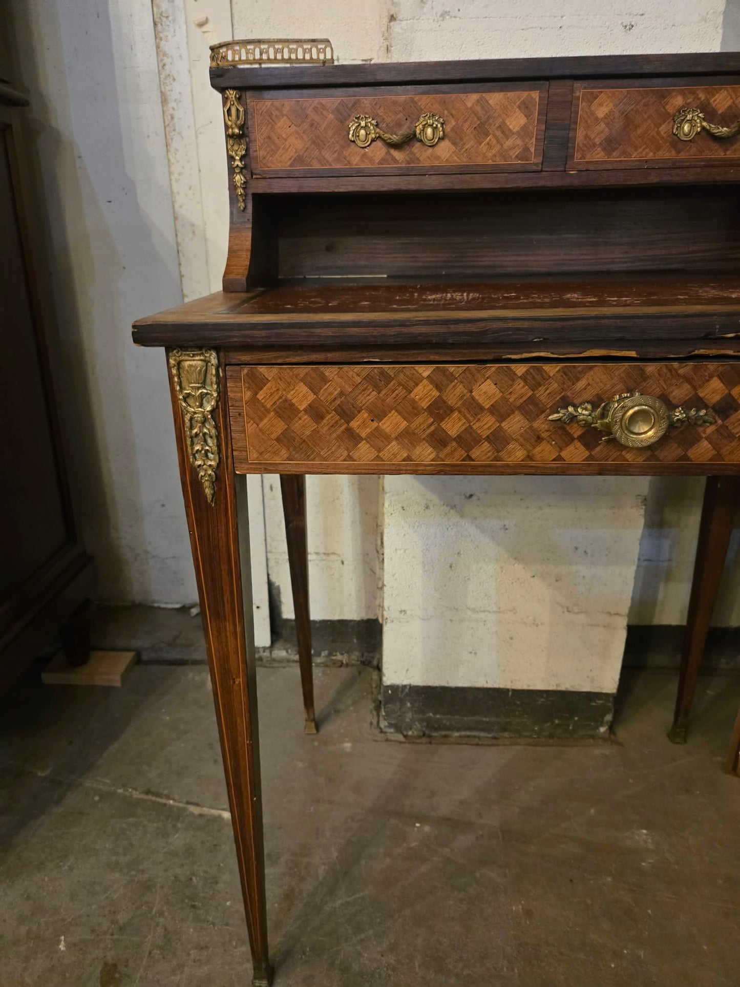Circa 1900 French Louis XVI Style Ladies Writing Desk