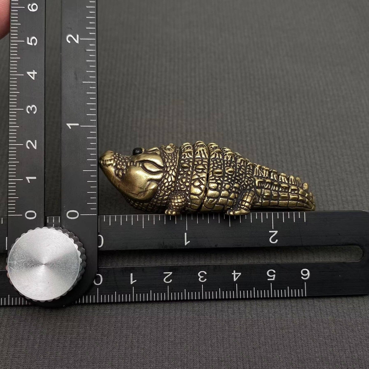 Brass Crocodile Crafts Desktop Ornaments Decoration